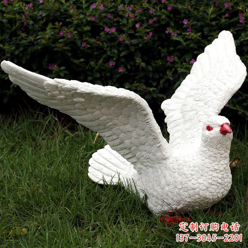 安阳不锈钢鸽子雕塑