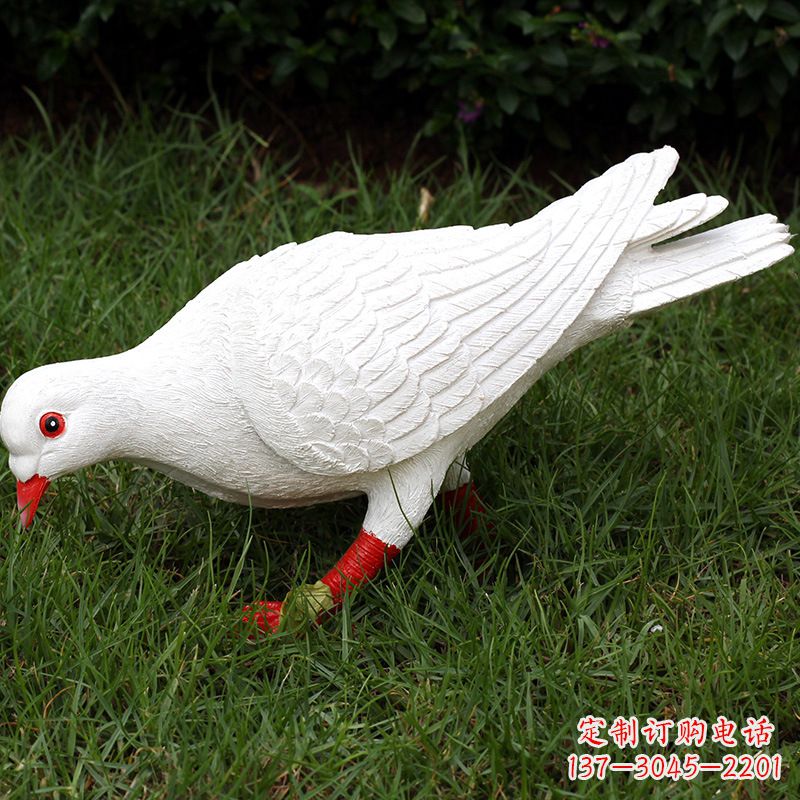 安阳不锈钢鸽子主题雕塑
