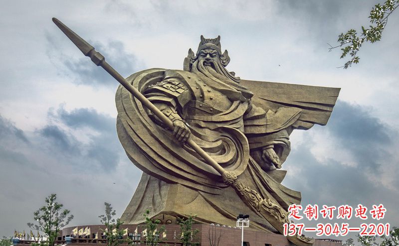 安阳不锈钢关公广场景观雕塑
