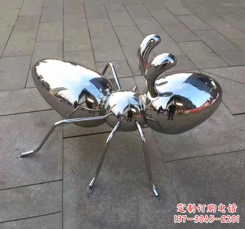 安阳不锈钢广场蚂蚁雕塑
