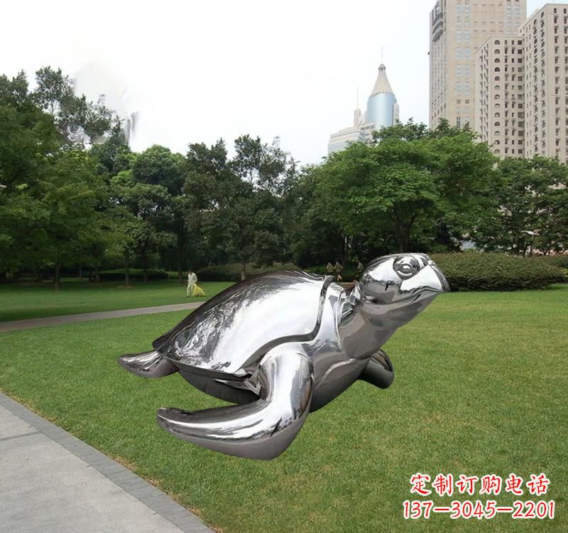 安阳不锈钢海龟雕塑