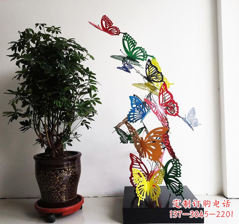 安阳不锈钢蝴蝶雕塑