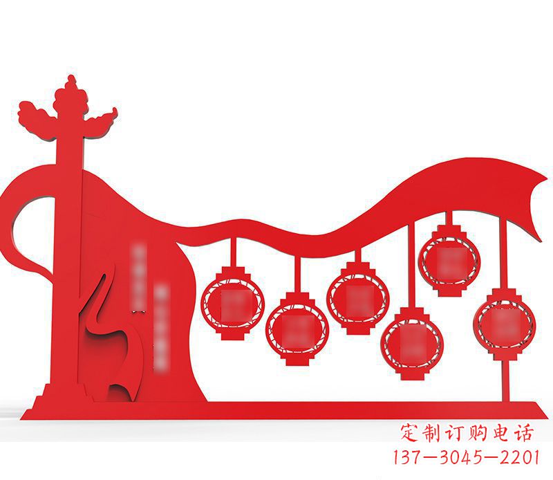 安阳不锈钢华表灯笼社会主义核心价值观
