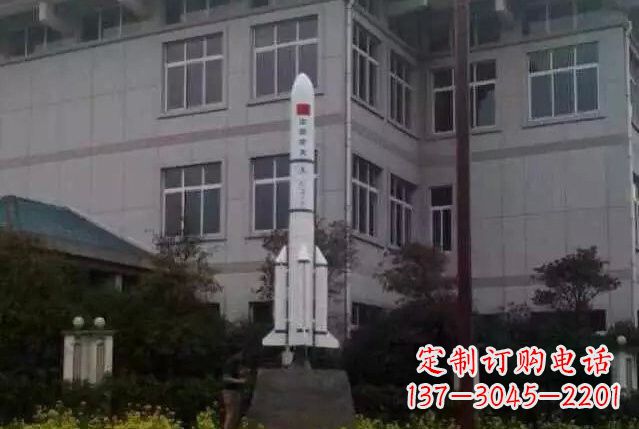 安阳不锈钢火箭雕塑