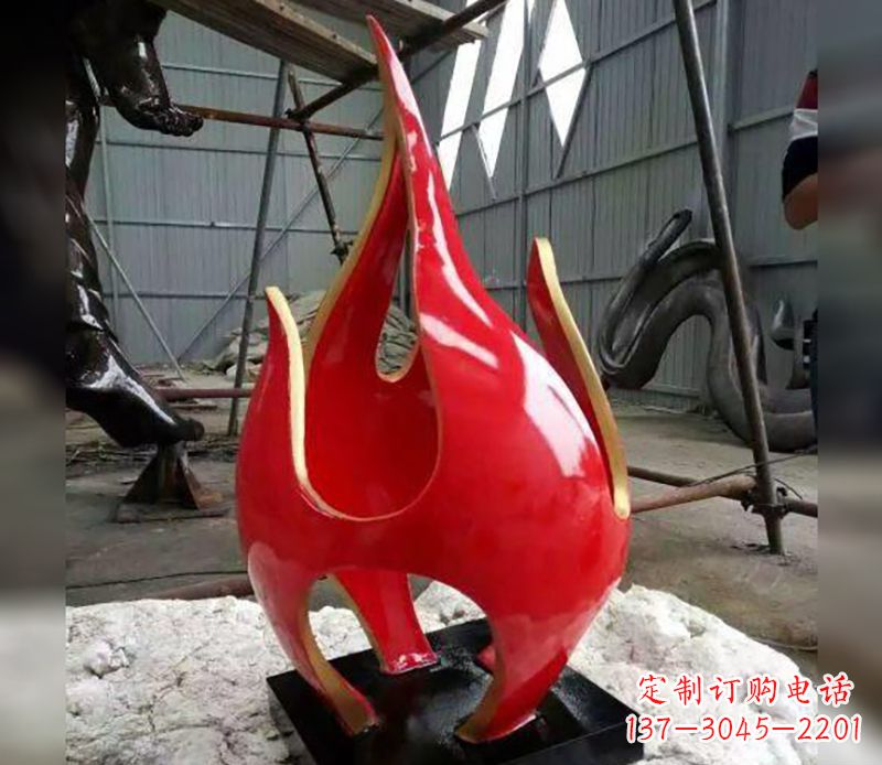 安阳不锈钢火龙果雕塑