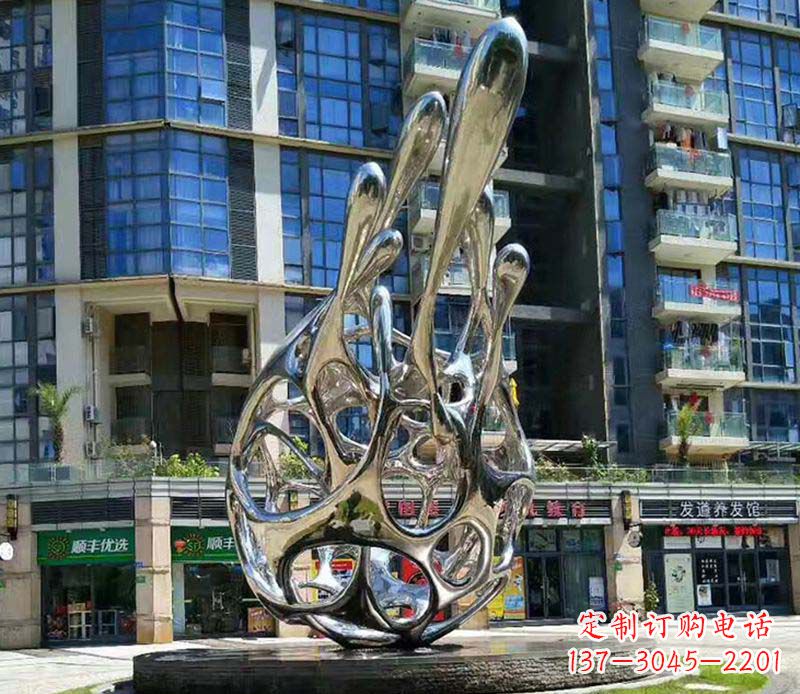 安阳不锈钢火龙果景观雕塑