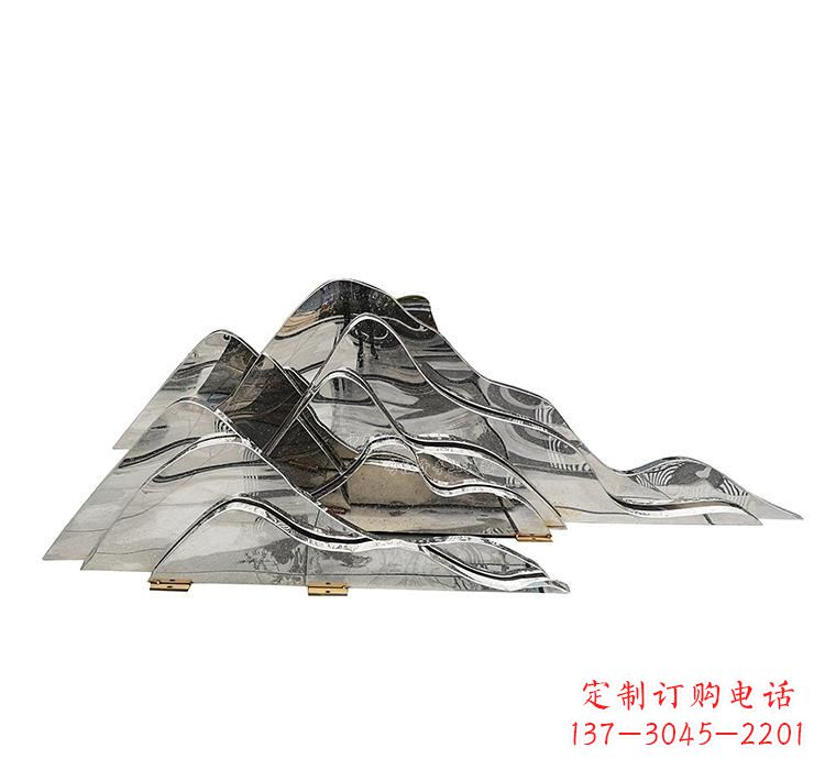 安阳不锈钢假山雕塑