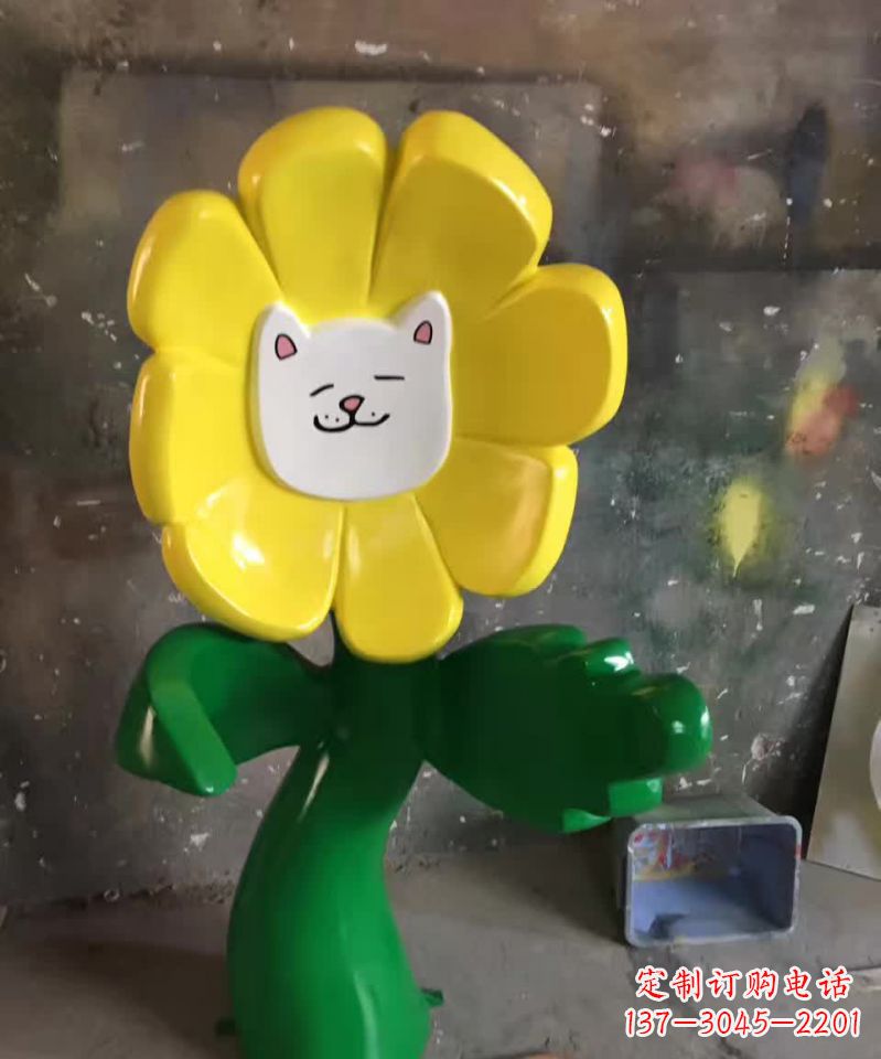 安阳不锈钢景观太阳花雕塑