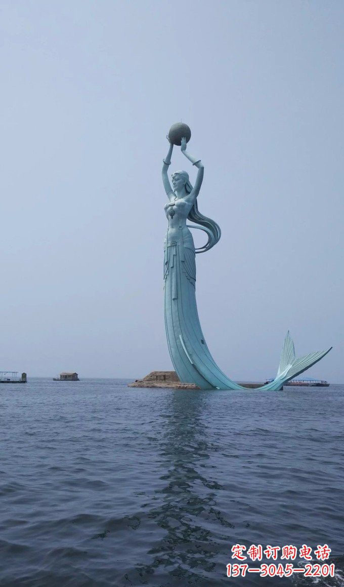 安阳不锈钢景区大型美人鱼雕塑