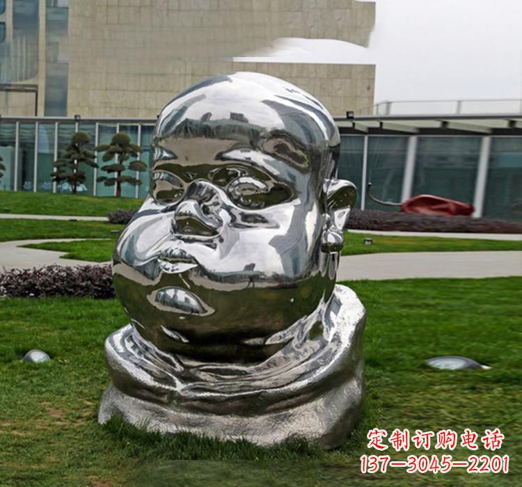 安阳不锈钢镜面儿童雕塑