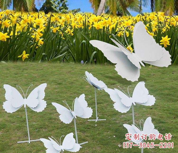安阳不锈钢镜面蝴蝶雕塑