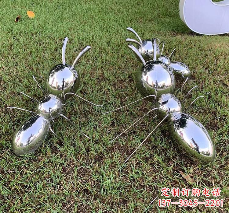 安阳不锈钢昆虫蚂蚁雕塑