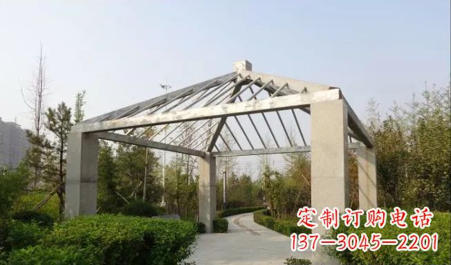 安阳不锈钢凉亭公园景观雕塑