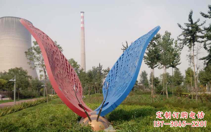 安阳不锈钢镂空七星瓢虫雕塑
