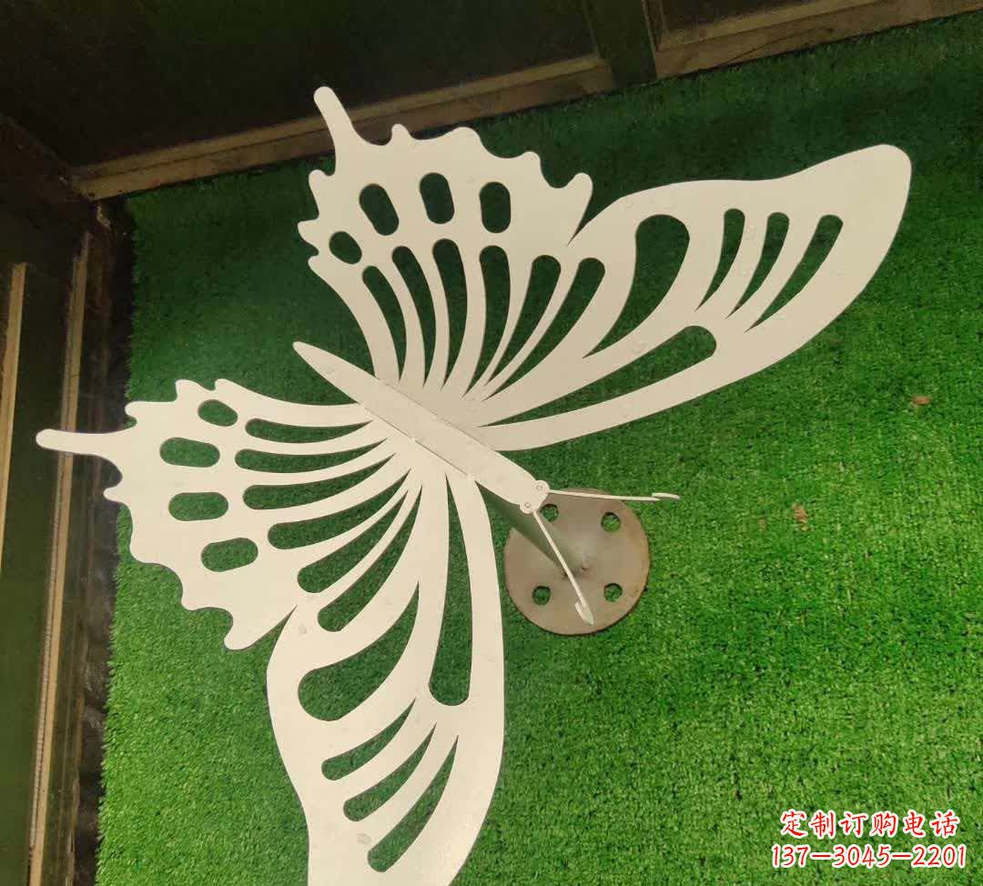 安阳不锈钢镂空艺术蝴蝶雕塑