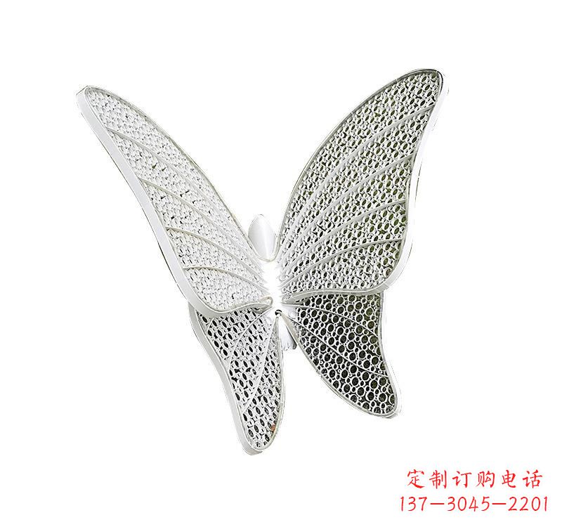 安阳不锈钢绿地蝴蝶雕塑