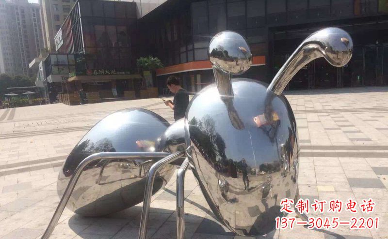 安阳不锈钢蚂蚁景观雕塑