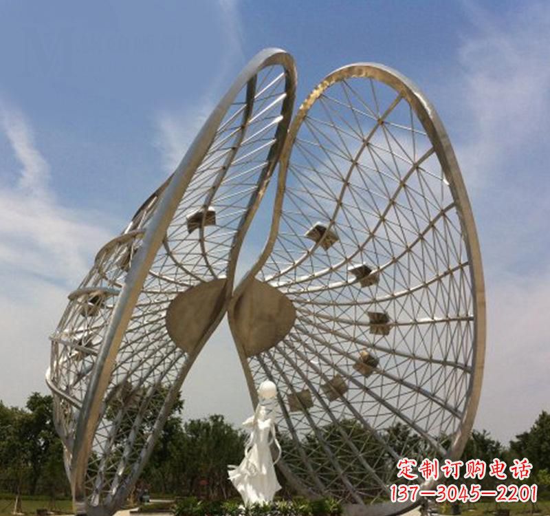 安阳不锈钢美陈贝壳雕塑