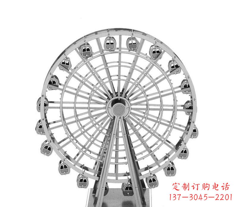安阳不锈钢摩天轮雕塑
