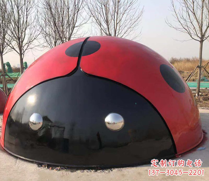 安阳不锈钢瓢虫雕塑