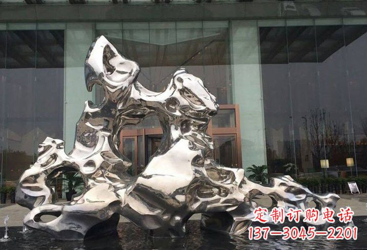 安阳不锈钢企业太湖石雕塑
