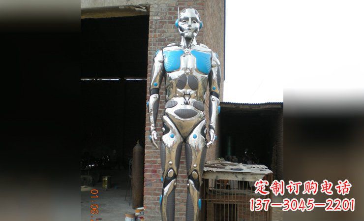安阳不锈钢人体雕塑
