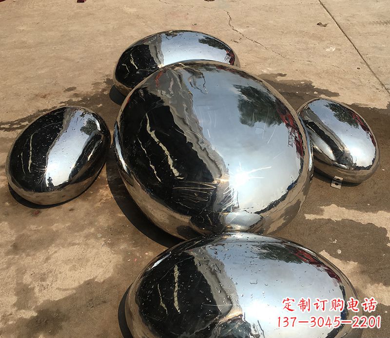 安阳不锈钢水滴抽象雕塑