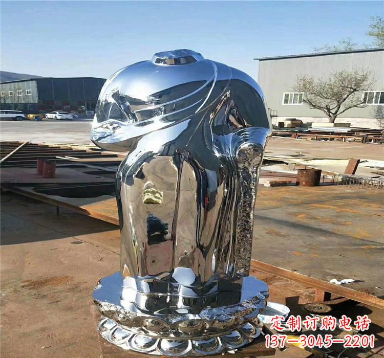 安阳不锈钢太湖石雕塑