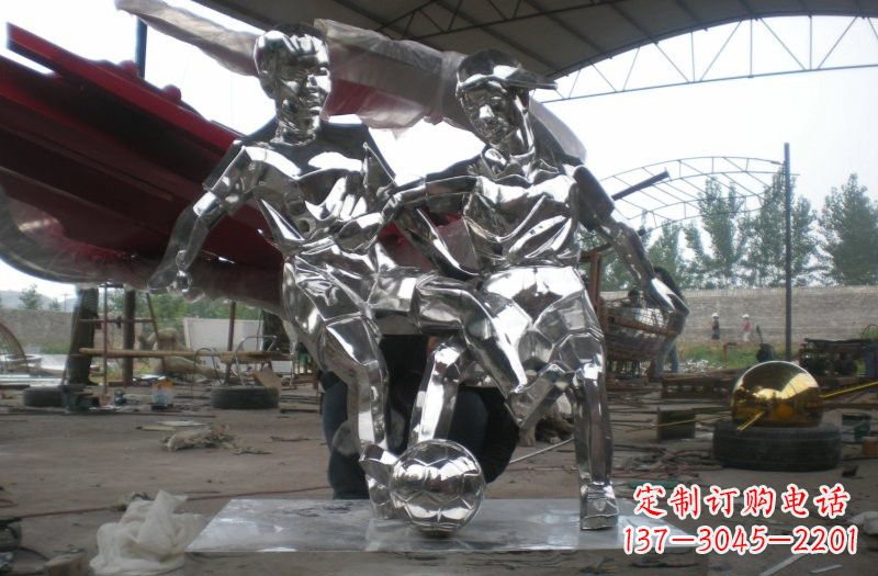 安阳不锈钢踢足球人物