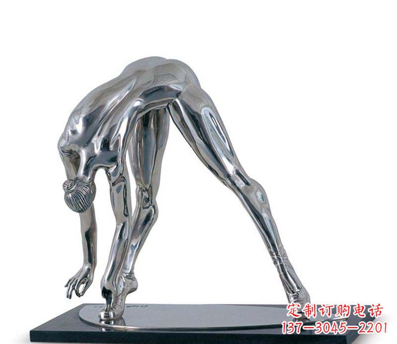 安阳不锈钢跳舞的女孩雕塑