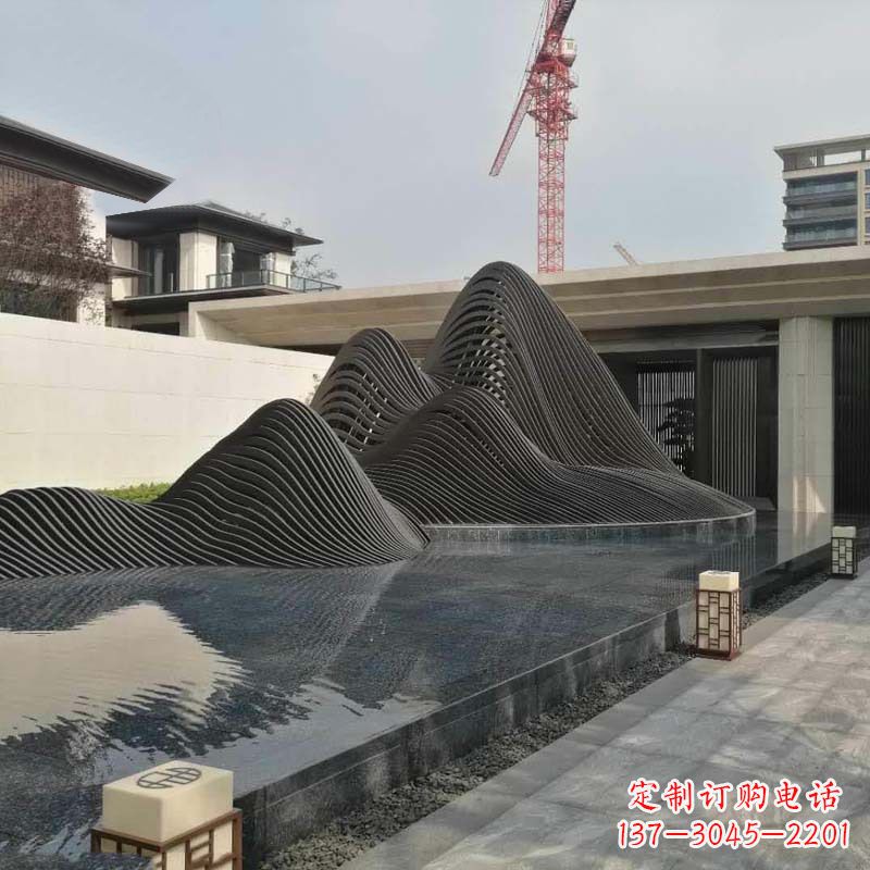 安阳不锈钢铁艺假山