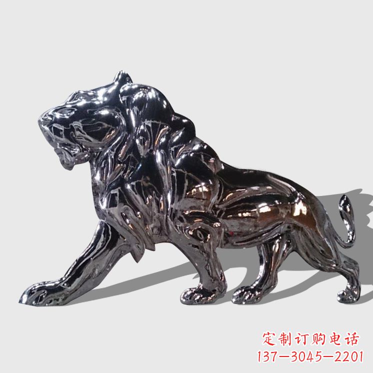 安阳不锈钢西洋狮子雕塑