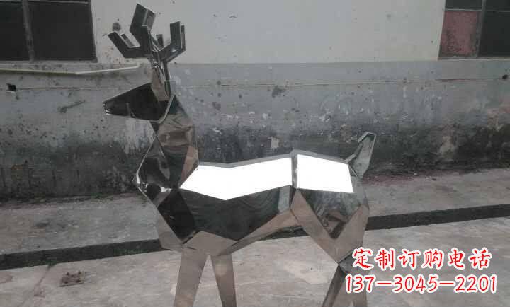 安阳不锈钢小鹿石雕