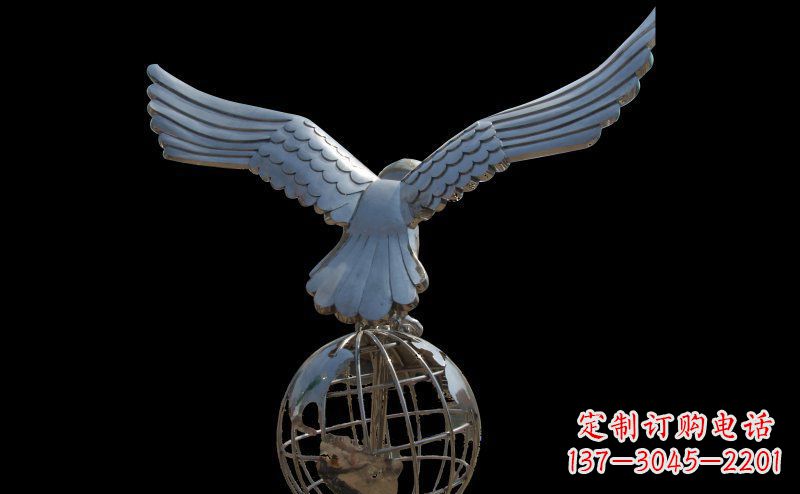 安阳不锈钢雄鹰雕塑