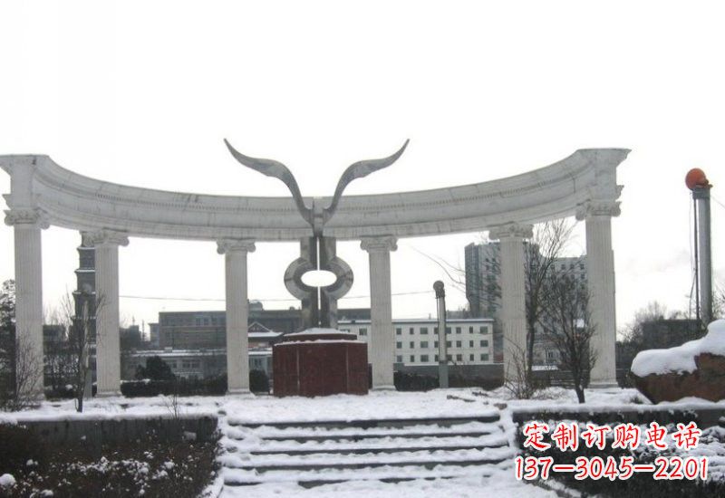 安阳不锈钢雄鹰展翅雕塑
