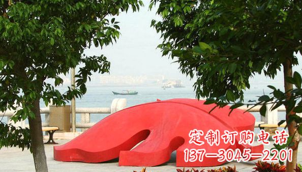 安阳不锈钢一片树叶雕塑