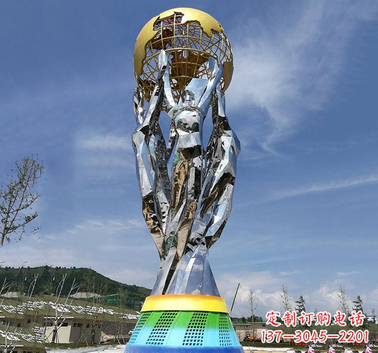 安阳不锈钢艺术地球仪雕塑