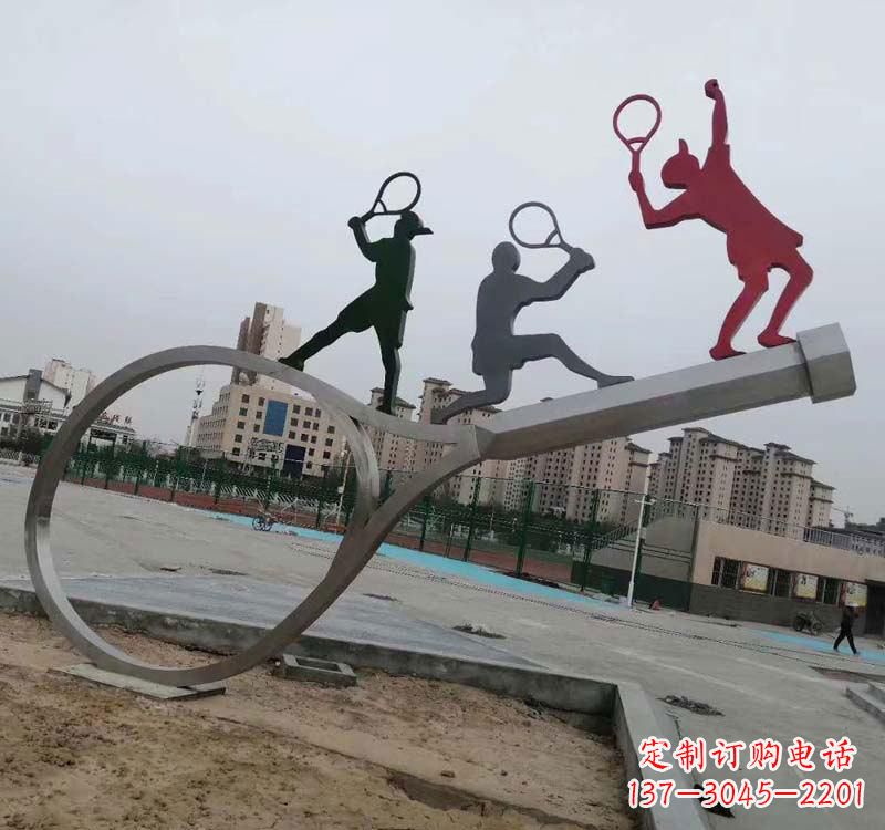 安阳不锈钢羽毛球雕塑