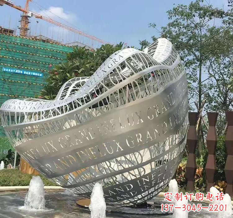 安阳不锈钢元宝雕塑22