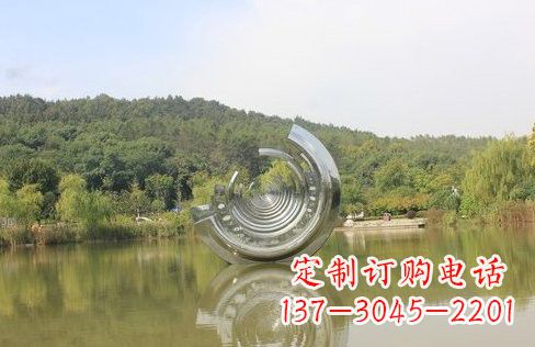 安阳不锈钢园林抽象齿轮雕塑