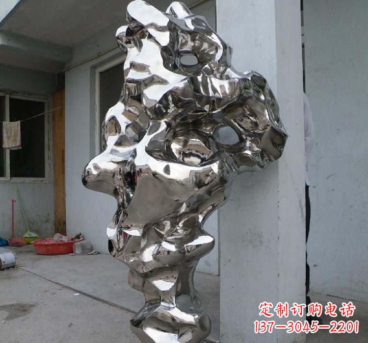 安阳不锈钢园林景观太湖石雕塑