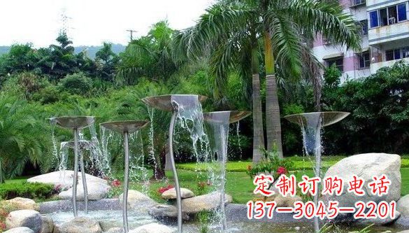 安阳不锈钢造型喷泉雕塑