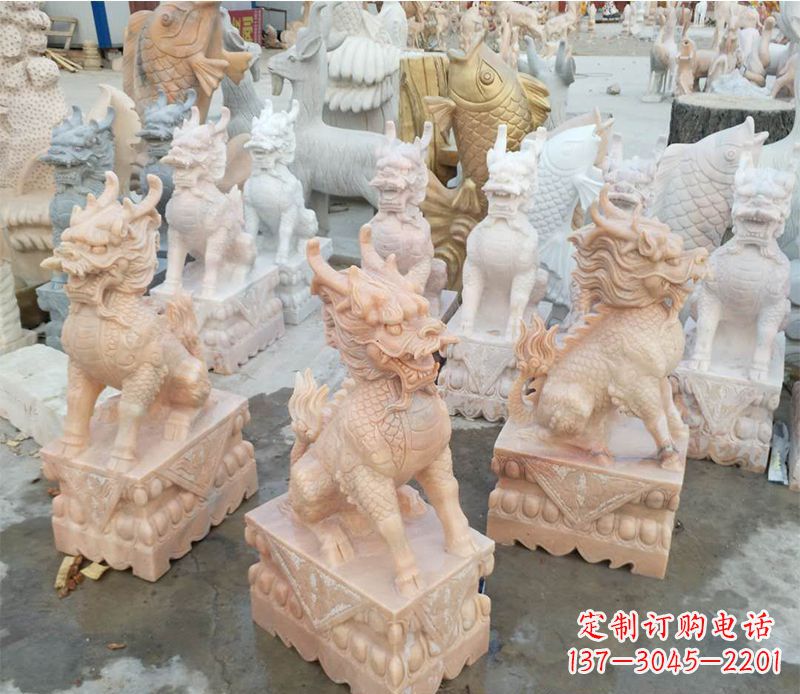安阳麒麟雕塑传承文化之美