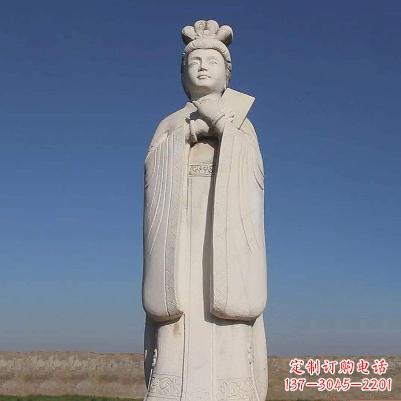 安阳蔡琰蔡文姬雕塑-大型历史名人东汉著名才女文学家雕像
