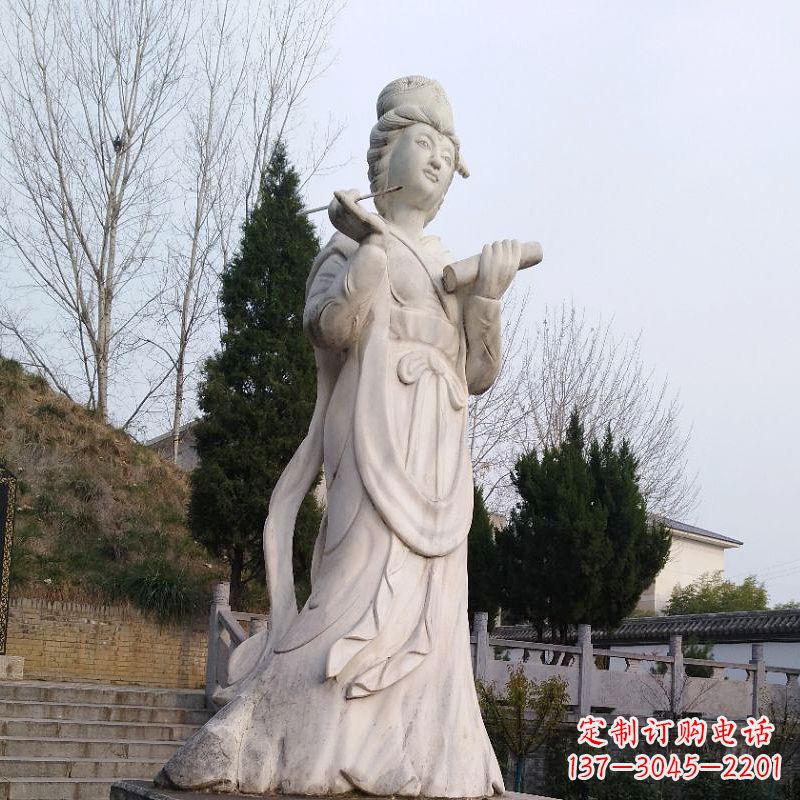 安阳精美雕塑勾勒出蔡文姬传奇