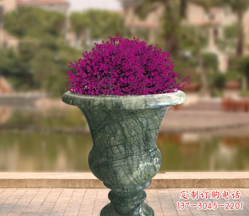 安阳草白玉景观花盆