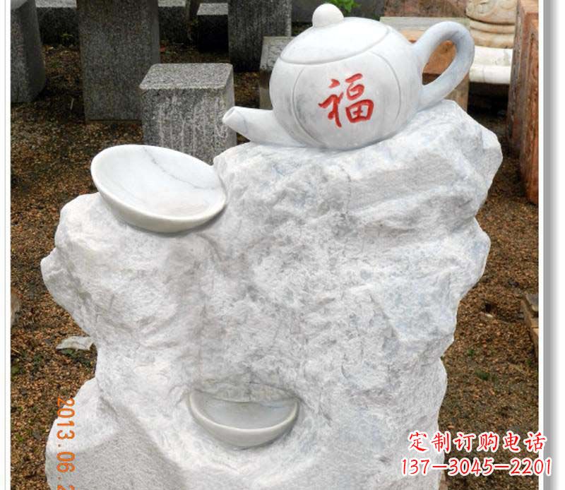 安阳茶壶广场景观石雕