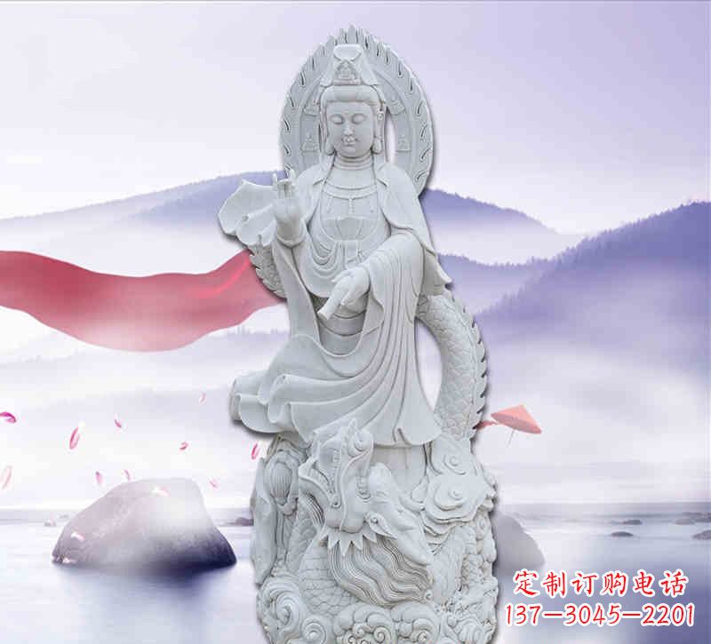 安阳乘龙观音石雕