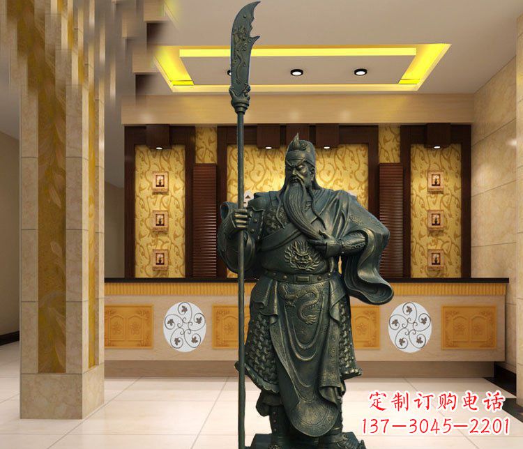 安阳关公雕塑——传承弘扬中华文化