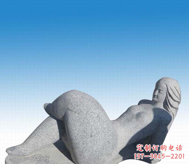 安阳抽象胖女孩石雕